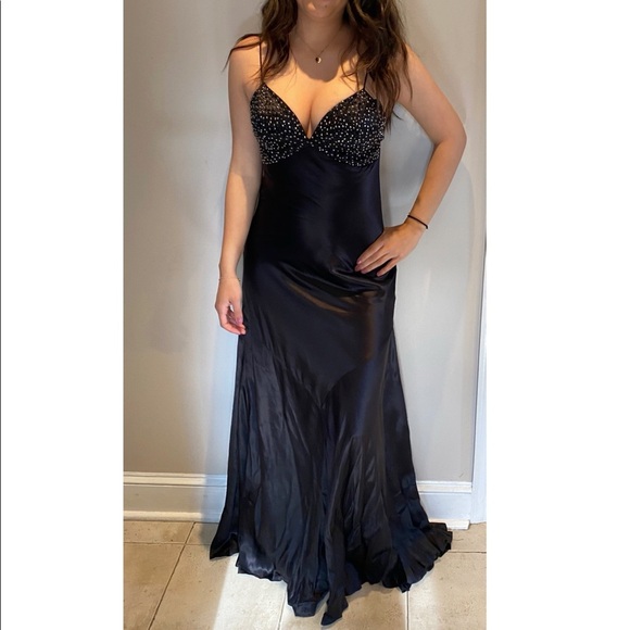 Jovani Silk Gown - Picture 1 of 4